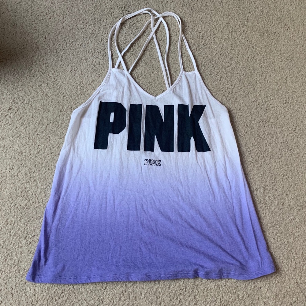Victoria’s Secret PINK Ombré Tank Top MEDIUM